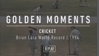 Brian Lara World Record 1994 England v West Indies | Cricket