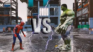 BIG HULK VS SPIDER-MAN | SUPER EPIC BATTLE