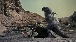 The Valley of Gwangi (1969) - Dinosaur Fight