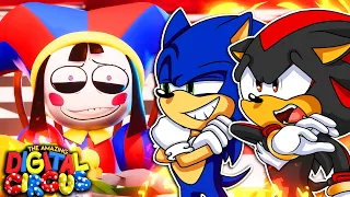 Sonic & Shadow REACT To THE AMAZING DIGITAL CIRCUS: PILOT!