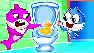 No No! Don't Put Toys in The Potty 🧸🚫 🚽| | Best Kids Songs and Nursery Rhymes