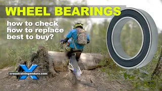How to check, replace and maintain dirt bike wheel bearings︱Cross Training Enduro