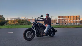 Harley Davidson Streetbob FXBBS Custom 114 M8 2021 | Short Ride RAW Engine Sound (Mic Test) HD