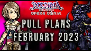 DFFOO - February Pull Plans 2023