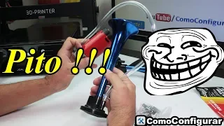 Pito mas Fuerte para tu Moto o Carro - Pitos Cornetas para Moto