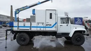 автомобиль мастерская газ 3309 Улан-Удэ