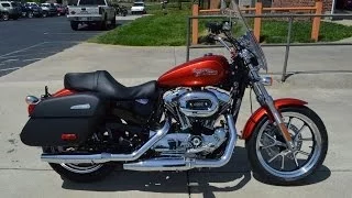 SOLD! 2014 Harley-Davidson® XL1200T - Sportster® SuperLow® 1200T Candy Orange