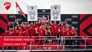 1000 Ducati WorldSBK Podiums