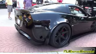 800+ HP LOMA Supercharged Corvette Z06 GT2 || Brutal Sound (Supercars on State Street 2013)