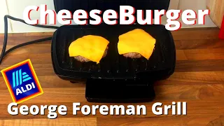 Cheese Burger | Aldi George Foreman Grill