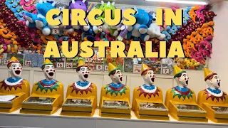 Our first time at Circus in Australia | Pehle vaari Vekhi Circus Australia ch| Dinosaurs |