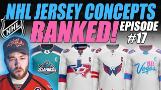 NHL Jersey Concepts RANKED! EP #17