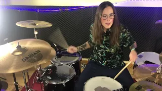 Miley Cyrus - Heart Of Glass (Live drum cover)