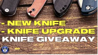 Awesome New Knife and a Knife Upgrade: Also a Giveaway!