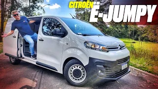 Citroën E-Jumpy - FURGÃO ELÉTRICO RODA 250 KM COM R$ 40. MAS CUSTA 70% MAIS QUE O DIESEL. COMPENSA?