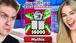 Kupiłem ⚠️ NOWĄ POSTAĆ za 250 ZŁ 🤑 która *ZOSTANIE USUNIĘTA* 🚫 (WIRUS) z Toilet Tower Defense! 🚽