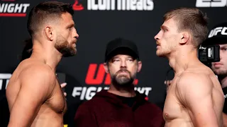 UFC Vegas 63: Weigh-In Faceoffs