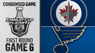 04/20/19 First Round, Gm6: Jets @ Blues