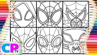 Spiderman In to the Spider Verse/Coloring of Spiderman/@coloringpagestv /In to the Spider Verse