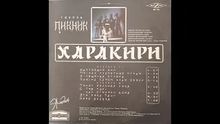 Пикник. Харакири. Пластинка. Винил.