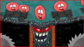 RED BALL 4 VS BAD PIGGIES BATTLE ! Complete game Adventure "NEW HACK" with BOSS fights cids