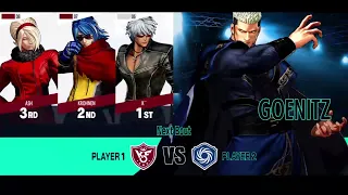 The King Of Fighters XV Boss Challenge Goenitz (65 Tries) #kof #kofxv #goenitz #rugal #snk