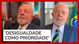 Lula é questionado sobre discurso na ONU e brinca: 'Gostei, fui eu que fiz'