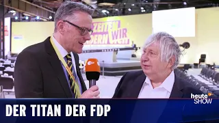 Rudi Rentschler wird von der heute-show interviewt und merkt's nicht | heute-show vom 29.04.2022