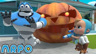 Night of the Living Pumpkin | Baby Daniel and ARPO The Robot | Funny Cartoons for Kids
