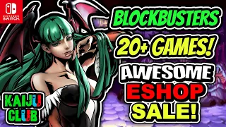 OVER 20 AWESOME Nintendo Switch EShop Sales AVAILABLE NOW! BLOCKBUSTER BLOWOUT!