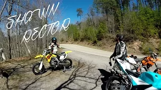 Racebike vs. Supermotos on TAIL OF THE DRAGON!