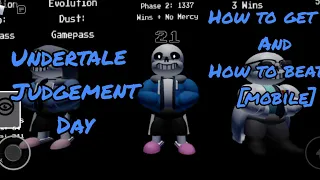 How to get phase 2 pacifist sans and how to beat [event] - Undertale Judgement Day [UJD]