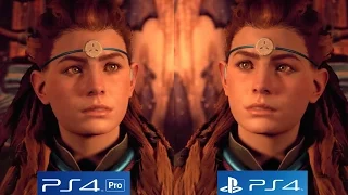 Horizon Zero Dawn PS4 PRO vs PS4 Graphics Comparison - The Best Looking Open World Game This Gen