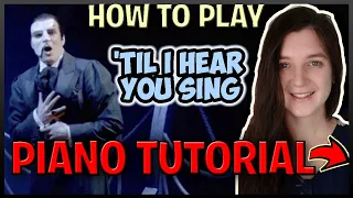 How To Play "'TIL I HEAR YOU SING" [Love Never Dies] Webber - Easy (Synthesia) [Piano Tutorial][HD]