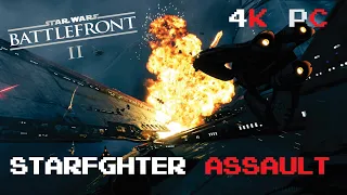 Star Wars Battlefront II - Starfighter Assault - Gameplay PC 4K -No Commentary