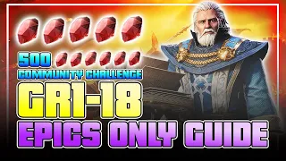 GUIDE: Gear Raid 1-18 - ALL EPICS - NO AOE MAGES - F2P-Friendly ⁂ Watcher of Realms ⁂ G4G DAY 73