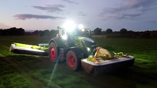 Testing Continental Tyre Technology With Fendt 828 Vario Tractor (Episode 3/7): MOWING