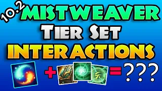 Mistweaver 10.2 TIER SET Showcase - Nerfs, Interactions, Etc.! (WOW 10.2 PTR Dragonflight)