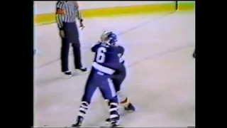 Todd Gill Vs Rocky Trottier 10.30.85