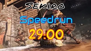 Sekiro Speedrun in 29:00 World Record