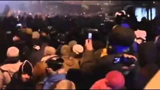 Штурм на Грушевского! Ситуация накаляеться! 19 января 2014 #Евромайдан