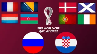 Футбол.Прямая трансляция Россия-Хорватия,Норвегия-Нидерланды,Дания-Шотландия,Португалия-Ирландия.