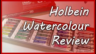 HOLBEIN WATERCOLOUR REVIEW - Japanese Art Supplies!