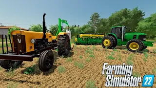 PLANTIO COM A NOVA PLANTADEIRA 1113 || RECANTO DA ALVORADA || FARMING SIMULATOR 22 || #43 G29