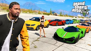 ГИГАНТСКАЯ УЛИЧНАЯ ГОНКА СУПЕРКАРОВ! Больше 100 тачек! - GTA 5 Реальная Жизнь (Моды ГТА 5)