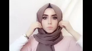 SIMPLE TURKISH HIJAB TUTORIAL 🌟 #hijab #حجاب #hijabstyles