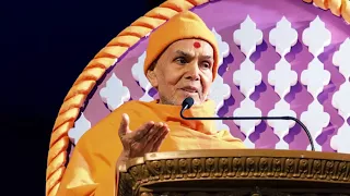 15 Feb 2018, HH Mahant Swami Maharaj Morning Ashirwad, Auckland, New Zealand