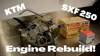 10 Minute Rebuild | KTM SXF 250