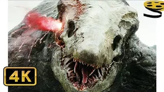 Конг против Главаря Черепозавров | Конг: Остров черепа | 4K ULTRA HD