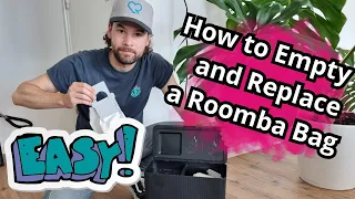 💨 How to Empty the Clean Base and Replace the Roomba Bag - 5 EASY STEPS